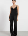 Ama Lace Top - Black