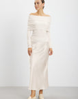 Gilmore Maxi Skirt - Cream