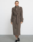 Kelby Coat - Dark Brown